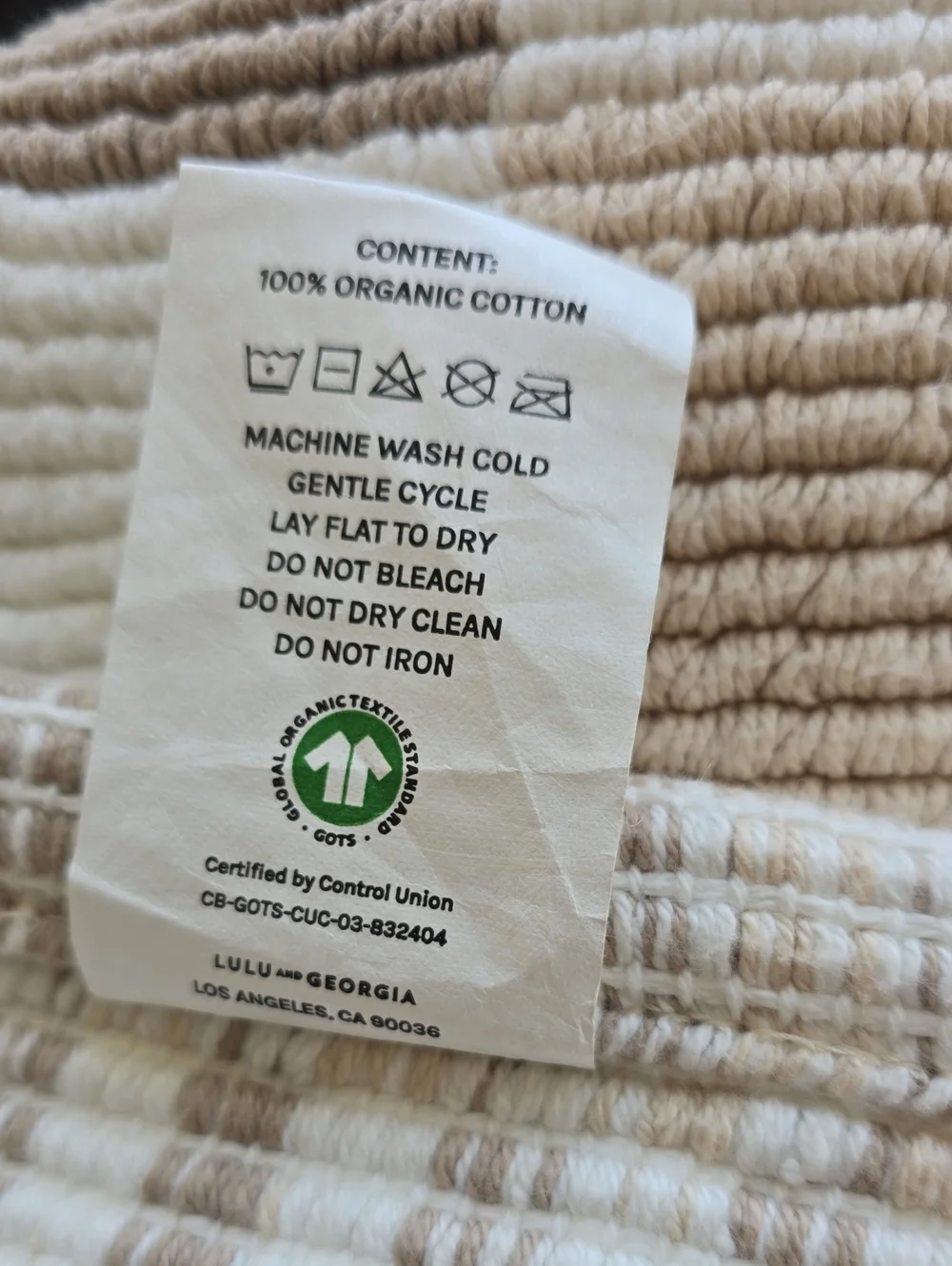 Lulu And Georgia Lima Organic Cotton Bathmat 2x5